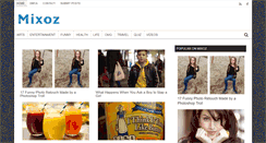Desktop Screenshot of mixoz.com